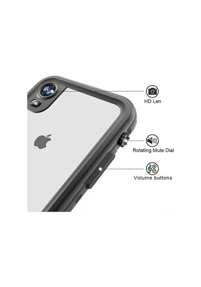Apple Uyumlu iPhone XR 6.1 İle Kılıf Su Geçirmez 360 Derece Koruma Waterproof Telefon Kılıfı