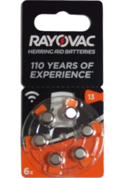 Rayovac Extra 13 Numara İşitme Cihaz Pili 6'lı