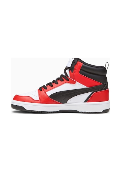 Puma Rebound V6 Bilekli Sneaker Spor Ayakkabı Kırmızı/beyaz