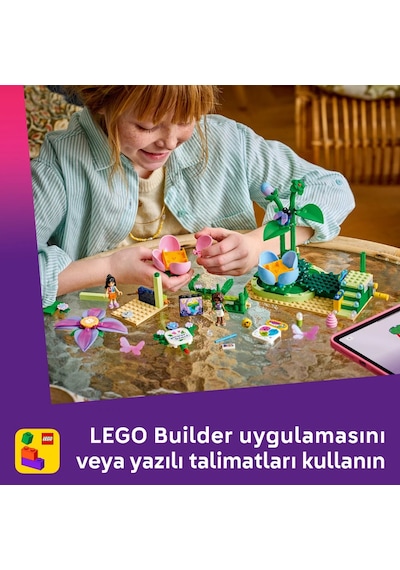 LEGO® Friends Dönen Çiçek ve Peri Fincanı 42702 - 7 Yaş ve Üzeri için Çocuklar 3 Mini Bebek İçeren Oyuncak Yapım Seti (321 Parça)
