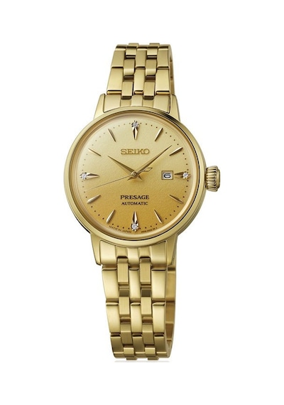 Seiko Presage Sre018j1 Cocktail Time Otomatik Kadın Kol Saati Altın