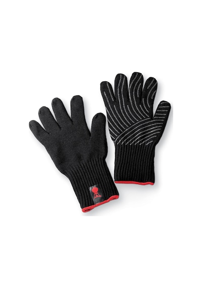Weber Premium Barbecue Gloves - Size L/xl, Black, Heat Resistant