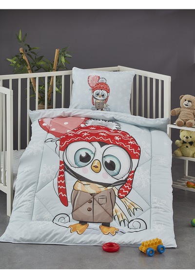 Komfort Home Dijital Baskılı Thermal Kumaş Bebek Yorgan Seti /B16