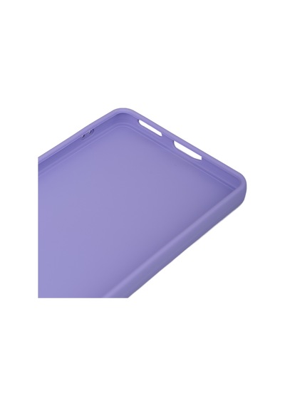 Noktaks - Tecno Uyumlu Tecno Camon 30 Pro 5g - Kılıf Mat Soft Esnek Biye Silikon - Mor T32390 Mor