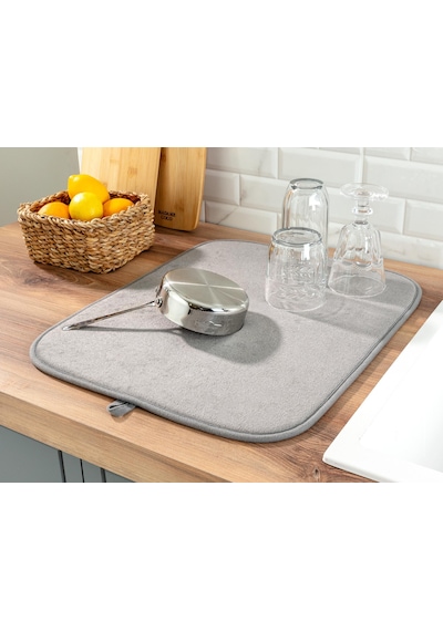 Madame Coco Bretta Bulaşık Matı 1kbmat000240x50x0,6cm-antrasit