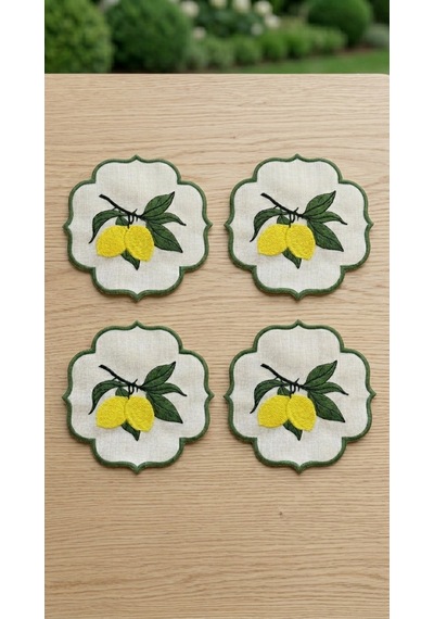 Limonea Embroidered Kokteyl Peçetesi