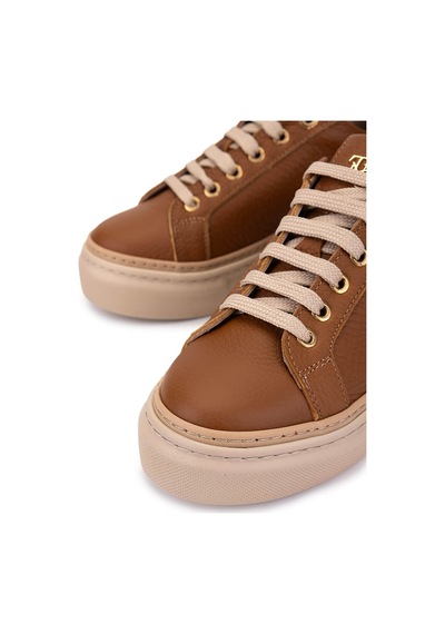 Tamer Tanca Kadın Hakiki Deri Taba Sneakers & Spor Ayakkabı 1116 5022-09 Bn Ayk Sk25-26 Taba Fltr Taba