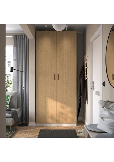 Ikea Tonstad Gardırop Kapağı, Meşe Kaplama, 50x229 Cm, Menteşesiz