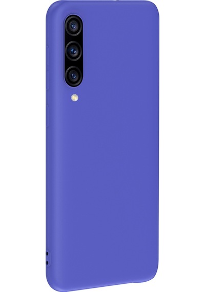 Zore Samsung Uyumlu Galaxy A30s Kılıf Zore Premier Silikon Kapak - Lacivert