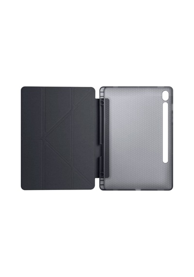 Samsung Galaxy Tab S9 / S9 Fe / S10 / S10 Fe / S10 Lite Uyumlu Kalem Bölmeli Kawaii Origami Standlı Uyuku Modlu Tablet Kılıfı Arka Kapak