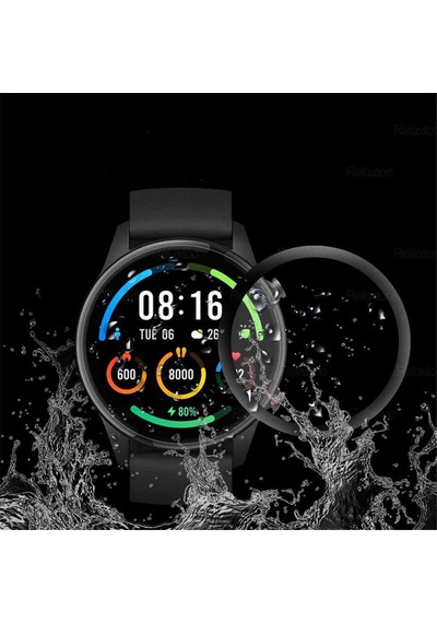 Kilifone - Xiaomi Mi Watch Uyumlu - Ekran Koruyucu Pmma Pet Saat Ekran Koruyucu - Şeffaf
