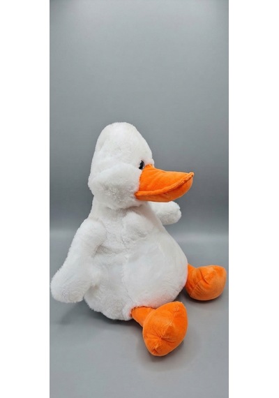 Peluş Ördek 40 Cm Beyaz