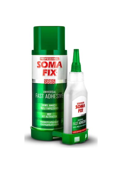 Somafix Genel Amaçlı Hızlı Yapıştırıcı 100 Ml + 25 Grgrs665