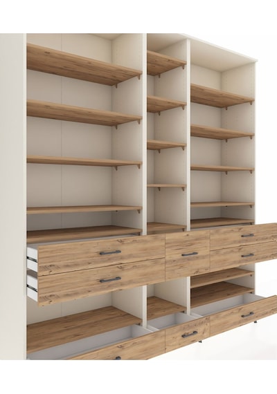 Hyperion Dolap 19 Raflı 8 Çekmeceli 220x44x243 Aytaşı-çam/çam Atlas Çam/atlas Çam Hyperion Dolap 19 Raflı 8 Çekmeceli 220x44x243 Aytaşı-çam/çam Atlas Çam/atlas Çam