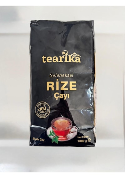 Tearika Geleneksel Rize Çayı Mayıs Hasadı Doğal Siyah Çay 10 x 1 KG + 500 G