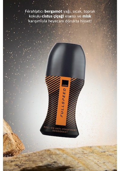Full Speed Musk Rain Ve Musk Exhale Erkek Rollon Paketi