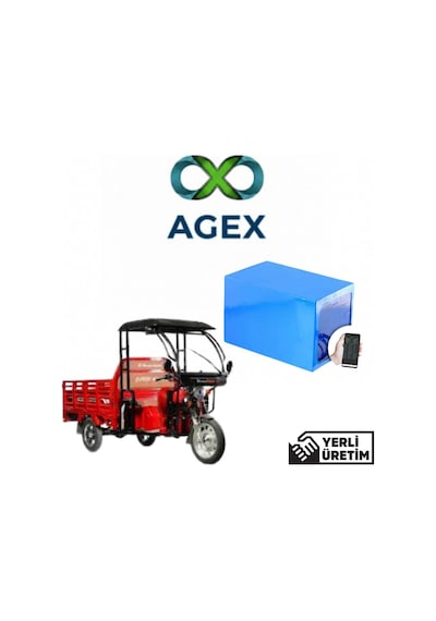 Motolüx Cargo 14000 72 Volt 60 Ah Lifepo4 Batarya Hayır-