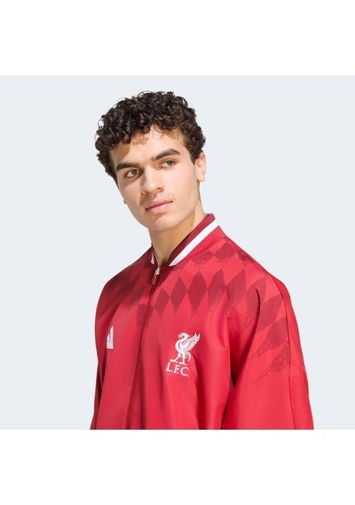 Adidas Liverpool Fc Stadium Erkek Kırmızı Ceket Kg2886