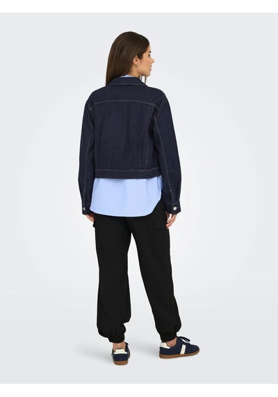 Only Onllumi Kadın Denim Ceket 15339977 Mavi