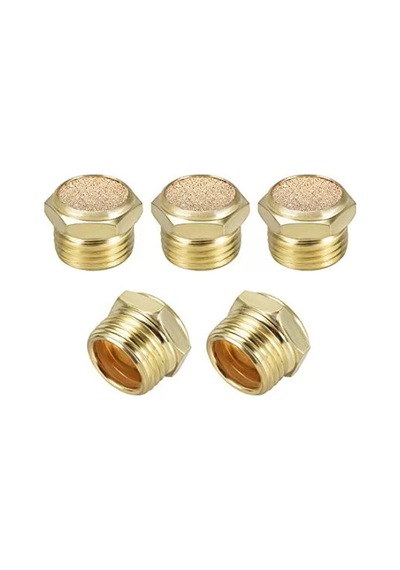 Sinter Bronz Susturucu Kısa Tip 1 1/4"