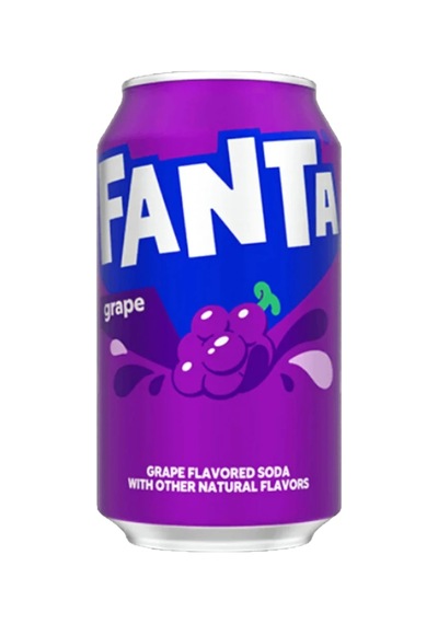 Fanta Grape Üzüm Aromalı Gazlı İçecek 355 Ml 3 Adet