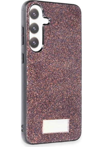 Samsung Uyumlu Galaxy A05s Bright Simli Kapak Derin Mor