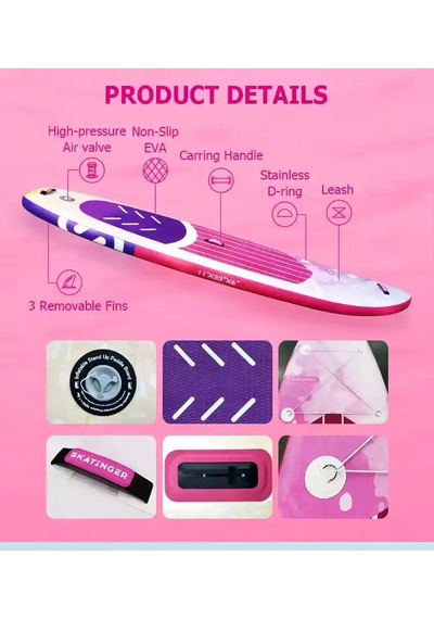 Rapunzel Sup Paddle Board 335x84x15 Cm Ultra Dengeli Full Set