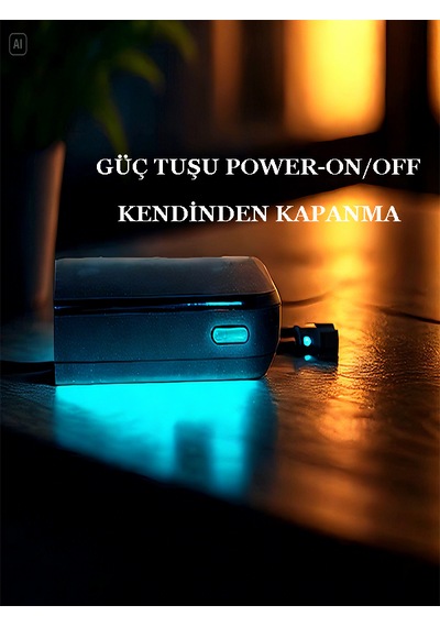 Powerbank Kablosuz 10.000 Mah 2 Usb 2.1a/5v Wireless 1a Type-c