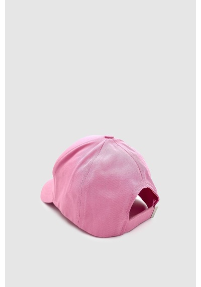 Wuclo W Nakışlı Ayarlanabilir Unisex Spor, Günlük Ve Outdoor Şapka / Kep Pembe