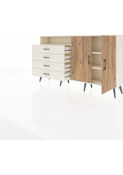 Arges Konsol 3 Raflı 4 Çekmeceli 2 Kapaklı 176x30x99 Aytaşı-çam/a Aytaşı-çam/aytaşı Arges Konsol 3 Raflı 4 Çekmeceli 2 Kapaklı 176x30x99 Aytaşı-çam/a Aytaşı-çam/aytaşı