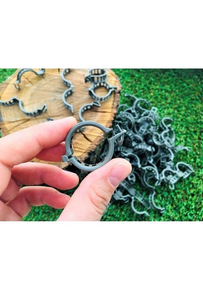 Asenya Domates Klipsi 1000 Adet Sebze Klipsi Sera Bitki Klipsi Domates Kelepçesi Sarmaşık Klips Gövde Klips Genel