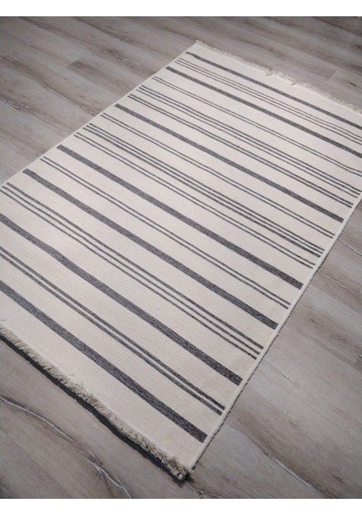 Eko Halı Mondo Kilim Md02 Silver Çift Taraflı Kilim 120X180 Cm