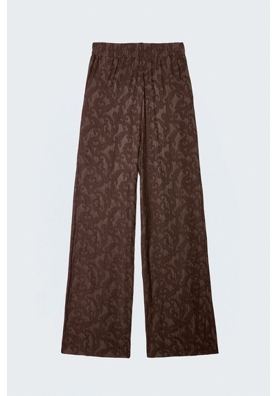 Lily Pantolon - Kahve-137523 Kahverengi
