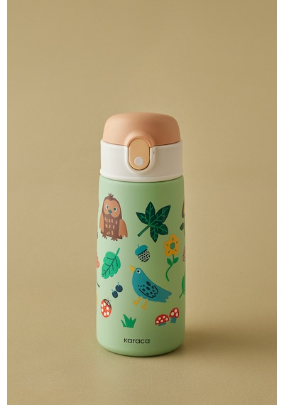 Karaca Little Joys Space Çelik Sızdırmaz Termos 500 Ml Yeşil