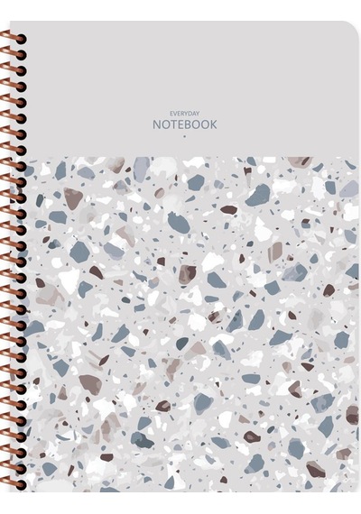 Keskin Color Defter Plastik Kapak Spiralli 16,5x22,5 80 Yp Çiz. 322141-99 Çok Renkli
