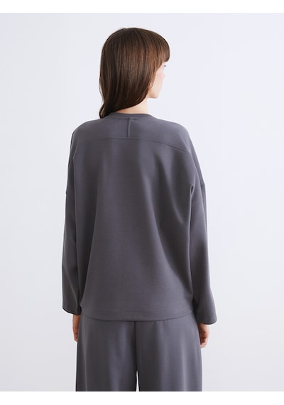 Lcw Vision Antrasit Bisiklet Yaka Kadın Sweatshirt