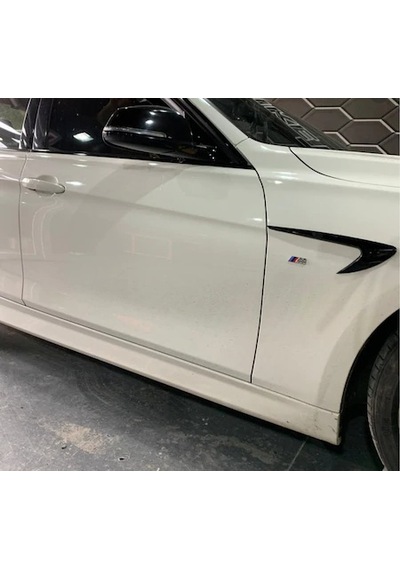 Üniversal Piano Black Çamurluk Venti Izgarası Sağ Sol 2 Adet