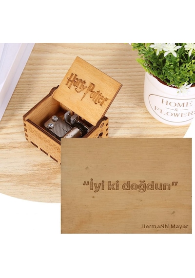 Hermann Mayer Müzik Kutusu - Elle Çevirmeli Haryy Potter
