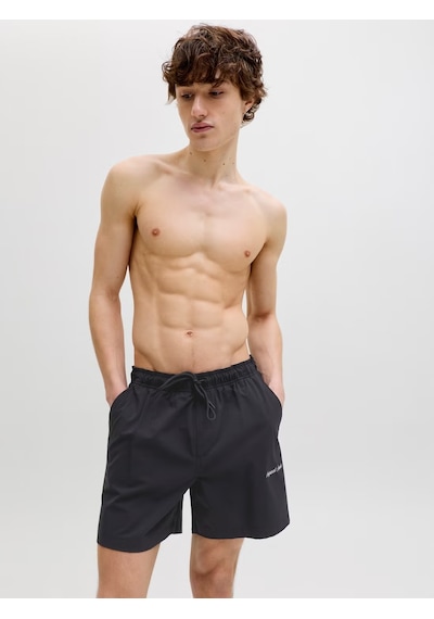 Jack & Jones Jack&jones Jpstmaui Norrebro Erkek Mayo Şort 12291434 Siyah