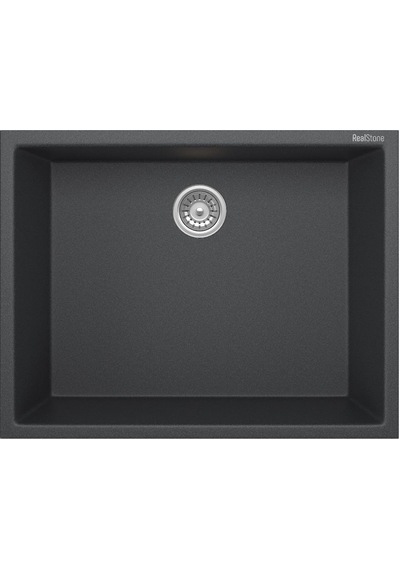 Real Gordion 58 Granit Eviye K012 Siyah