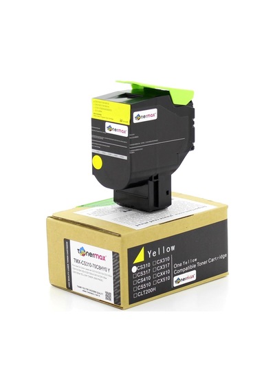 Tonermax Lexmark 70C8Hy0 Sarı Uyumlu Toner / Cs310 / Cs410 / Cs510