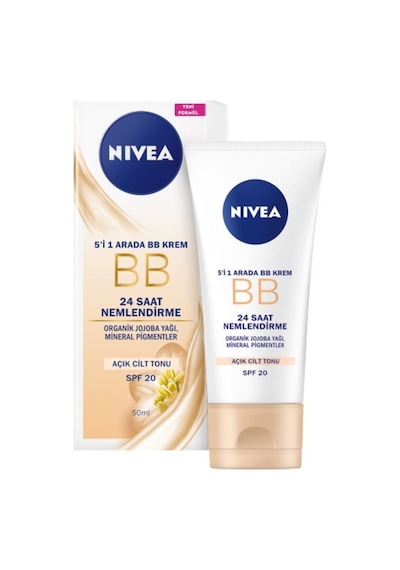 Nivea Nemlendirici BB Krem Açık Ton 50 ML