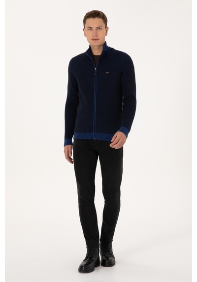 U.s. Polo Assn. Erkek Lacivert Hırka Triko 50315873-vr033 Lacivert