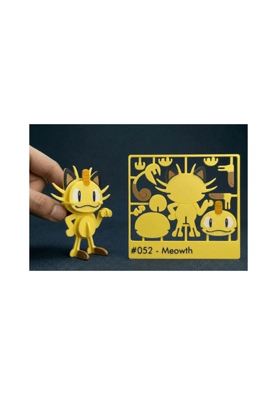 3d Sarı Kedi Anime Figür Yapboz Kiti - Kendin Yap Dıy Eğlenceli Masaüstü Dekorasyon Süsü, Birleştirilebilir Maket Oyuncak, Gençler Ve Koleksiyonerler İçin Yaratıcı Hediye 11x10 Cm