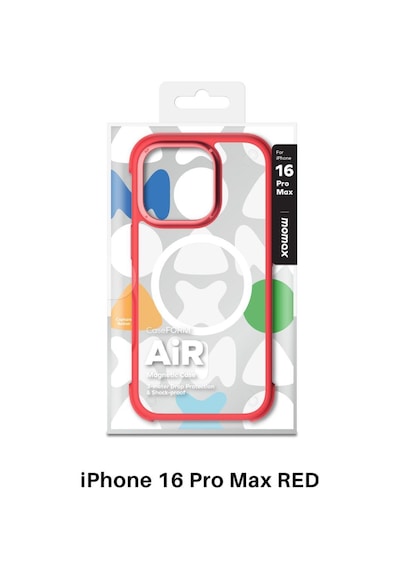 Momax MUAP24XLR AiR CaseForm Apple Uyumlu iPhone 16 Pro Max Manyetik Telefon Kılıfı