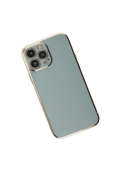 Apple iPhone Uyumlu 14 Pro Max Kılıf Volet Silikon - Açık Yeşil Bzsxx00 1