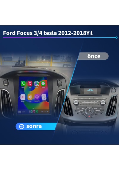 Ford Focus 3/4 Tesla 2012-2018 Yıl Multimedya 6-128 Gb Navigasyon