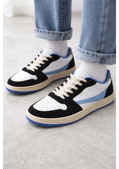 Aeroflex Easyfit Sneaker Günlük Spor Mavi Ayakkabı, Kolay G... Mavi Beyaz