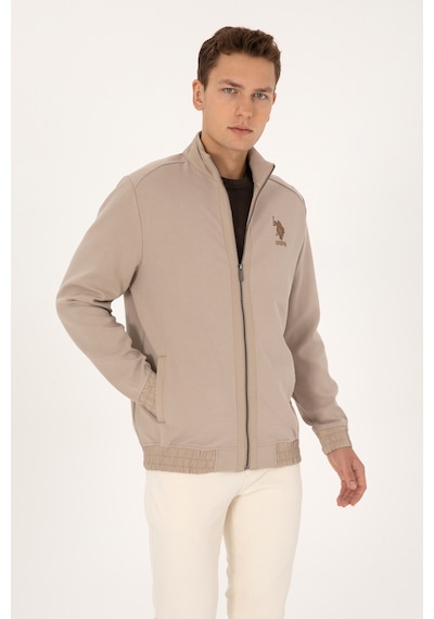 U.s. Polo Assn. Erkek Koyu Bej Hırka Örme 50309988-vr088 Koyu Bej