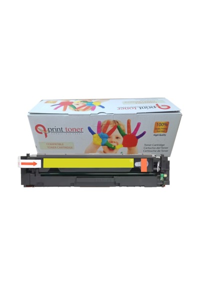 Qprint Toner Hp 203x Cf540x Set Uyumlu  Toner 4 Renk Yüksek Kapasite M254 M280 M281